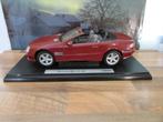 MERCEDES - BENZ SL 500 , CABRIO, 1 / 18, Ophalen of Verzenden, Zo goed als nieuw, Auto, Welly