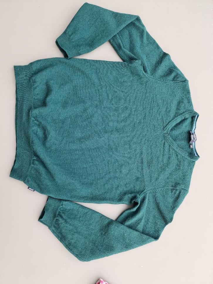 groene pull, trui, slim fit, BOSS, small, Kleding | Heren, Schoenen, Zo goed als nieuw, Ophalen of Verzenden