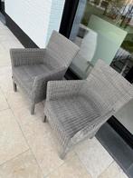 10 rieten stoelen, Tuin en Terras, Tuinstoelen, Ophalen, Gebruikt