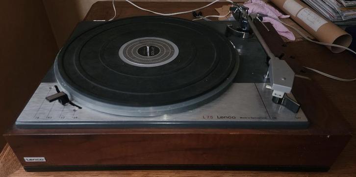 Lenco L75 draaitafel, Audio, Tv en Foto, Platenspelers, Platenspeler, Ophalen