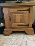 Massief eiken tv meubel, Huis en Inrichting, Ophalen, Gebruikt, Eikenhout, 50 tot 100 cm