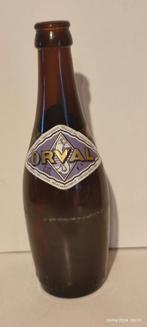 Une bouteille vide ORVAL 75 ans de 2006 ., Collections, Autres marques, Bouteille(s), Utilisé, Enlèvement ou Envoi