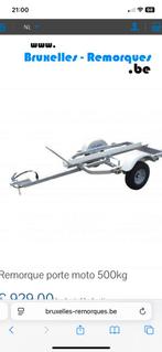 Gezocht moto remorque voor 1 moto, Ophalen, Zo goed als nieuw