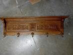 houten hoedenplank en kapstok, Ophalen