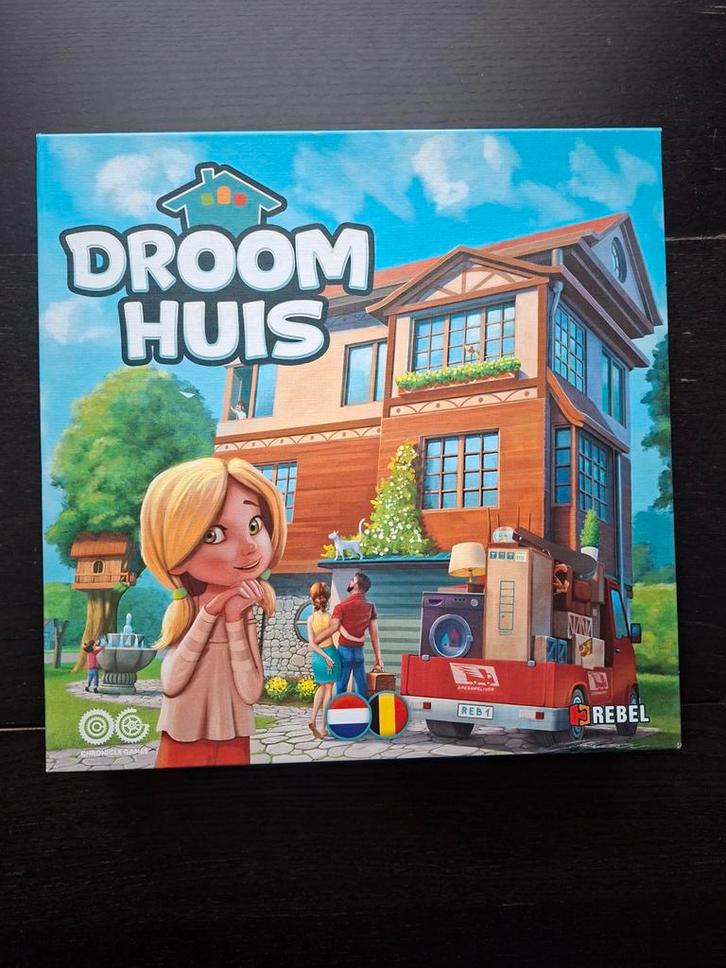 Droomhuis - Chronicle games/ REBEL - zo goed als nieuw!, Hobby en Vrije tijd, Gezelschapsspellen | Kaartspellen, Zo goed als nieuw