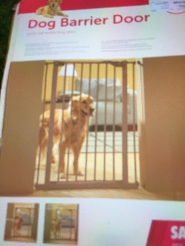 hondenhekje in metaal als nieuw !!!, Dieren en Toebehoren, Overige Dieren-accessoires, Zo goed als nieuw, Ophalen of Verzenden
