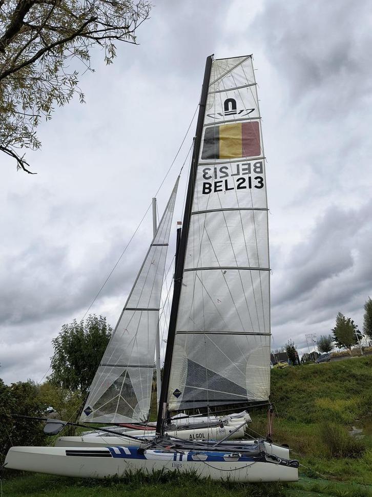 NACRA 17 FULL FOILING WITH TRAILER, Sports nautiques & Bateaux, Catamarans, Utilisé, Enlèvement