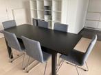 UItschuifbare eettafel Bjursta Ikea, Ophalen, 100 tot 150 cm, 50 tot 100 cm, Zo goed als nieuw
