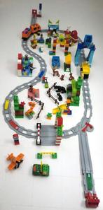 Duplo Lego super speelset met trein., Ophalen of Verzenden, Gebruikt, Duplo
