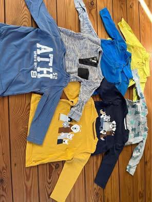 Pakket longsleeves jongen maat 74 beschikbaar voor biedingen