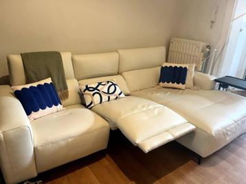 Canapé  cuir FRANCO FERRI model3004, 150 cm ou plus, Banc d'angle, Modern, elegant, Comme neuf