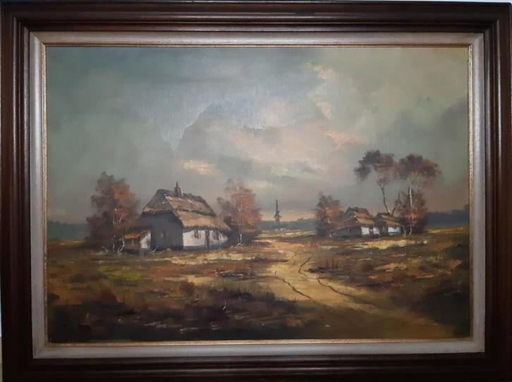 2 schilderijen, Antiquités & Art, Art | Peinture | Classique, Enlèvement