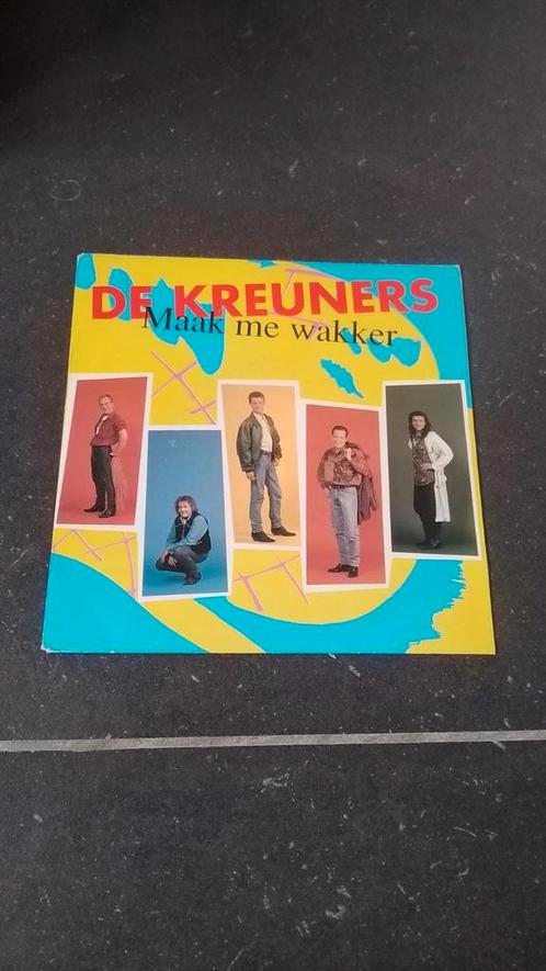 DE KREUNERS - Maak me wakker (1990) Belgium, Cd's en Dvd's, Vinyl Singles, Zo goed als nieuw, Single, Rock en Metal, 7 inch, Ophalen of Verzenden