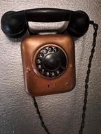 Ancien téléphone en cuivre, Telecommunicatie, Vaste telefoons | Niet Draadloos, Gebruikt, Ophalen