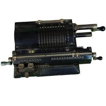 Mechanische pinwheel-rekenmachine, Antiek en Kunst, Antiek | Kantoor en Zakelijk, Ophalen of Verzenden