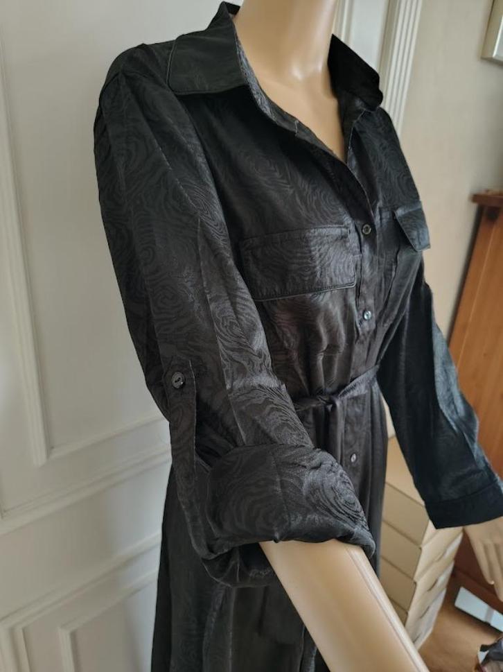 stijlvolle lange jurk van queens, Kleding | Dames, Jurken, Nieuw, Zwart, Onder de knie, Verzenden