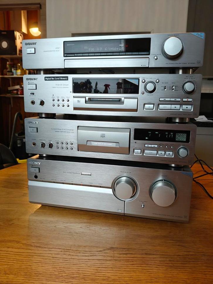 Sony QS 920 stereo set als nieuw!, Audio, Tv en Foto, Stereoketens, Zo goed als nieuw, Cd-speler, Tuner of Radio, Sony, Losse componenten