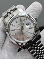Rolex datejust silver dial, Handtassen en Accessoires, Horloges | Dames, Ophalen of Verzenden, Nieuw, Polshorloge, Rolex