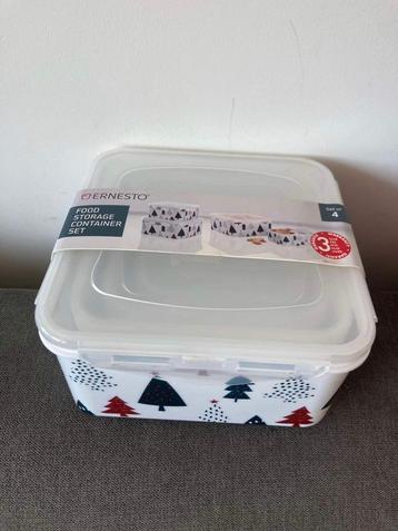Nieuw Ernesto food storage container set, Ophalen of Verzenden, Nieuw, Bak of Kom