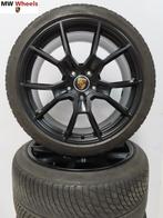 Originele Porsche Taycan 21 inch velgen Spyder winterbanden, Gebruikt, 265 mm, Banden en Velgen, Personenwagen