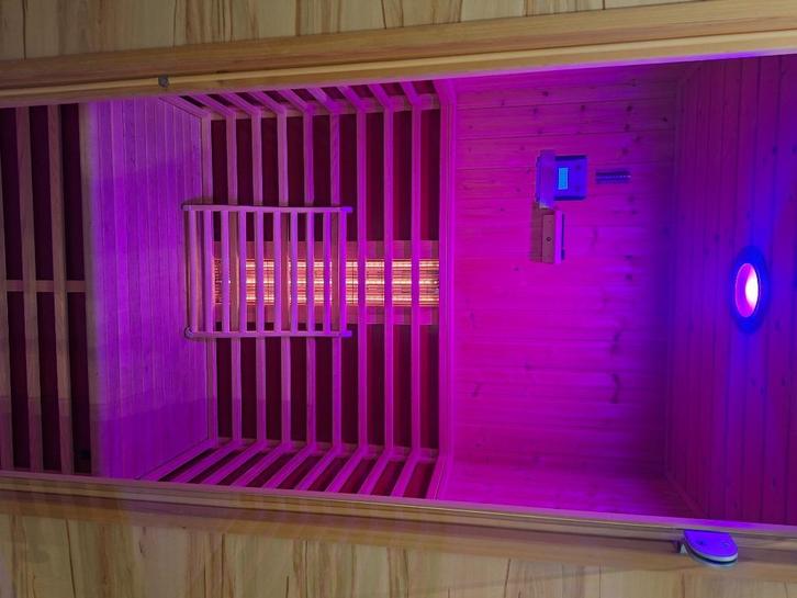 Infraroodcabine, Sport en Fitness, Sauna, Zo goed als nieuw, Complete sauna, Infrarood, Ophalen