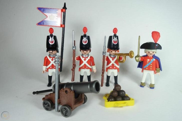 Playmobil Harbor Naval Guard Redcoat Soldiers havenwacht, Verzamelen, Overige Verzamelen, Ophalen of Verzenden