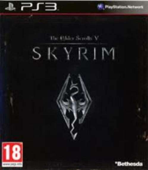 PS3 Skyrim-spel., Games en Spelcomputers, Games | Sony PlayStation 3, Zo goed als nieuw, Role Playing Game (Rpg), 1 speler, Vanaf 18 jaar