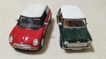 MiniCooper 1/18 Bburago beschikbaar voor biedingen