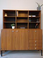 Vintage MEUROP.  highboard + boekenkast, Ophalen