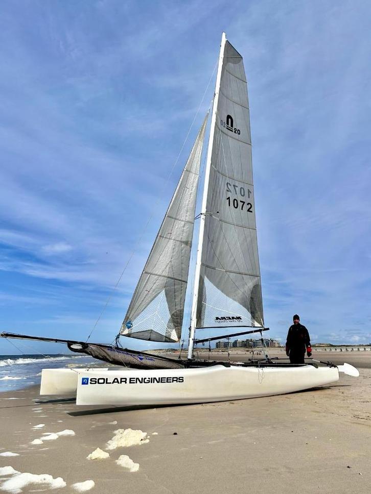 White Formula F20 Catamaran, Watersport en Boten, Catamarans, Gebruikt, Ophalen