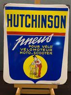 Emaille reclamebord HUTCHINSON 1950, Ophalen, Gebruikt, Reclamebord