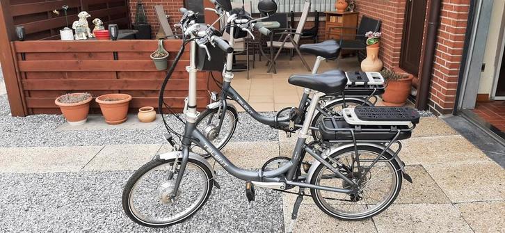 Te Koop twee plooibare  E bike minifietsen, Fietsen en Brommers, Fietsen | Vouwfietsen, Zo goed als nieuw, Versnellingen, Ophalen