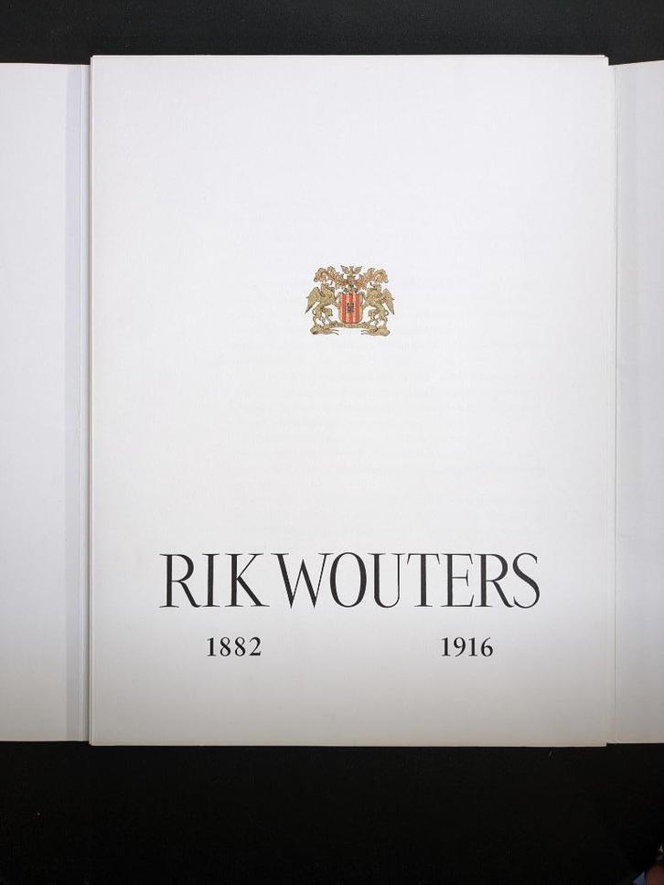 kunstmap Rik Wouters, Boeken, Kunst en Cultuur | Beeldend, Gelezen, Schilder- en Tekenkunst, Ophalen of Verzenden