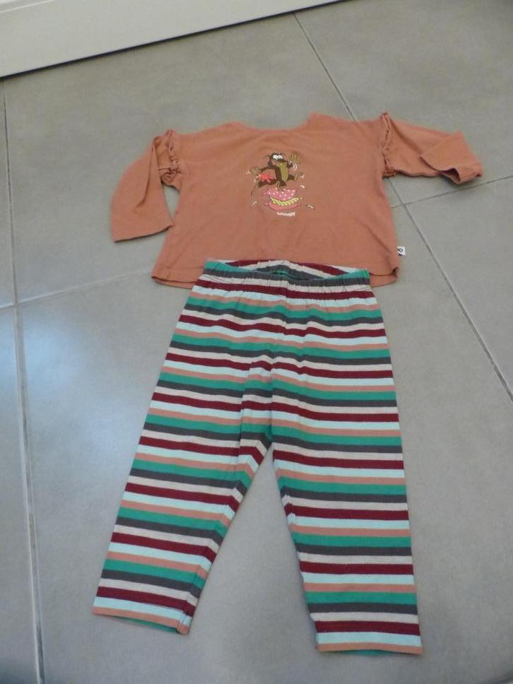 Woody pyjama - meisje - maat 74, Kinderen en Baby's, Babykleding | Maat 74, Zo goed als nieuw, Meisje, Nacht- of Onderkleding
