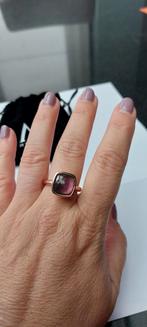 Rose ring met roze Steen., Handtassen en Accessoires, Ringen, Nieuw, Roze, Ophalen