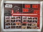 Star Wars Topps Poster + set complet P1 à P12 The Force Awak, Cinéma, Télévision ou Audiovisuel, Utilisé, Enlèvement ou Envoi