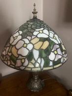 Lampe de table Tiffany, Huis en Inrichting, Ophalen of Verzenden, Zo goed als nieuw, Glas, Minder dan 50 cm