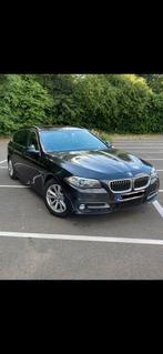 BMW 518D TOURING EURO6B, Auto's, BMW, Zwart, Leder, 5 deurs, Particulier