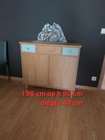 Commode met 2 deuren en 3 lades, Ophalen, 50 tot 100 cm, Zo goed als nieuw, Minder dan 100 cm