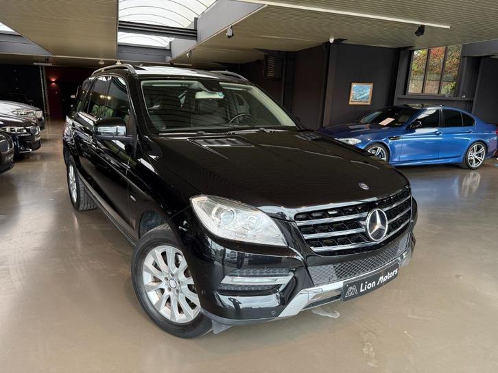 Mercedes ML 250 BlueTEC 4MATIC 7G-TRONIC*leder*pano*navi, Autos, Mercedes-Benz, Entreprise, Achat, Classe M, 4x4, ABS, Phares directionnels