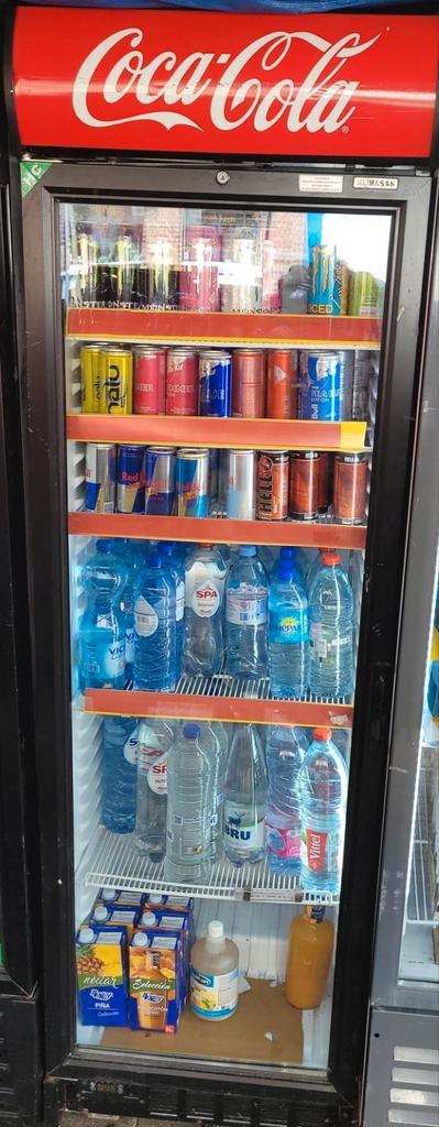 Frigo Coca-Cola 1 porte, Elektronische apparatuur, Koelkasten en IJskasten, Zo goed als nieuw, Ophalen
