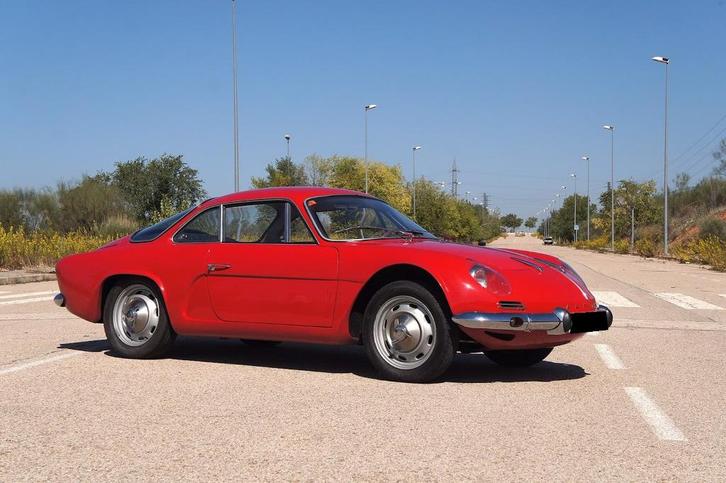 Alpine A110 Berlinette 1100, Auto's, Alpine, Particulier, A110, Benzine, Coupé, 2 deurs, Handgeschakeld, Rood, Zwart, Leder, Ophalen