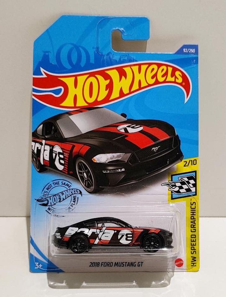 Hot Wheels 2018 Ford Mustang GT BORLA livery (2018), Hobby en Vrije tijd, Modelauto's | Overige schalen, Ophalen of Verzenden