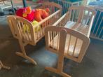 houten babybedjes met matras, Kinderen en Baby's, Babywiegjes en Ledikanten, Ophalen, Gebruikt