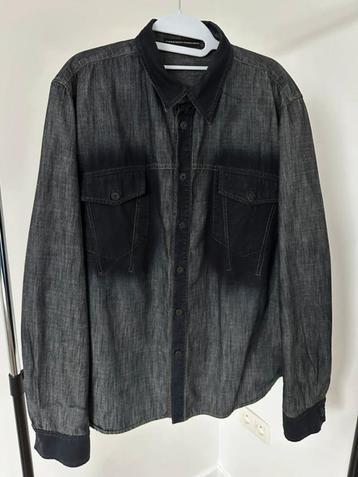 Designer denim shirt - Marithé + François Girbaud (L) beschikbaar voor biedingen