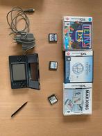 Nintendo DS Lite met 3 spelletjes, Consoles de jeu & Jeux vidéo, Comme neuf, Noir, Enlèvement, DS Lite