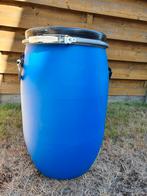Nieuwe blauwe regenwater-/dierenvoedingston 60L., Tuin en Terras, Regentonnen, Minder dan 75 liter, Ophalen, Nieuw, Kunststof