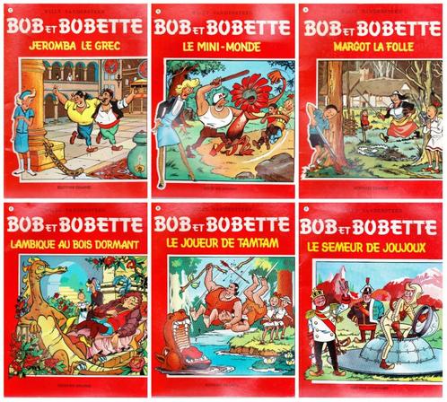 BOB et BOBETTE - 50 BD en réédition ( Erasme et Standaard ), Livres, BD, Comme neuf, Plusieurs BD, Enlèvement ou Envoi