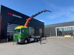Scania R730 V8 6x4 Palfinger PK 53002-SH + Fly Jib Euro 5, Auto's, Vrachtwagens, Automaat, Euro 5, Scania, Lederen bekleding