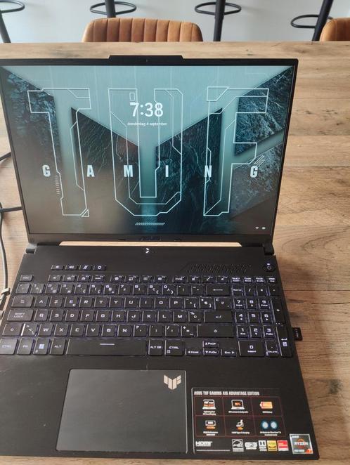 ASUS TUF Gaming A16 Advantage Edition – 32GB RAM + 2TB SSD, Computers en Software, Windows Laptops, Zo goed als nieuw, 16 inch
